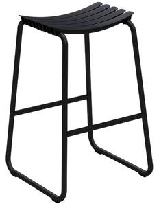 Černá plastová barová židle HOUE ReClips 76 cm
