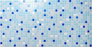 Obkladové panely 3D PVC TP10014031, rozměr 955 x 480 mm, mozaika modrá, GRACE