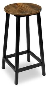 ViaDomo Via Domo - Barová židle Industry Ritratto - 32x65x32 cm