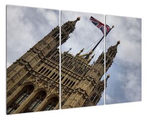 Vlajka Velké Británie - obraz (120x80cm)