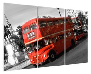 Anglický autobus Double-decker - obraz (120x80cm)