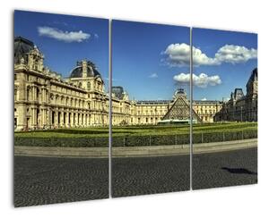 Muzeum Louvre - obraz (120x80cm)