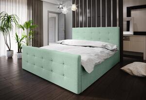 Čalouněná postel BAILANDO 1 + rošt + matrace, 160x200, cosmic 16