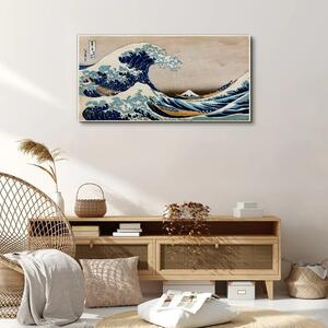 Obraz na plátně Obraz na plátně Kanagawa je velká vlna