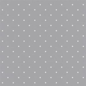 Vliesové tapety na zeď Freestyle 5405-31, rozměr 10,05 m x 0,53 cm, puntíky bílé na šedém podkladu, Erismann