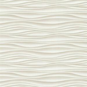 Vliesové tapety na zeď Freestyle 6344-37, rozměr 10,05 m x 0,53 cm, vlnovky vodorovné hnědé, Erismann