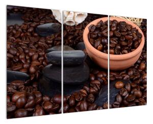 Kávová zrna - obraz (120x80cm)