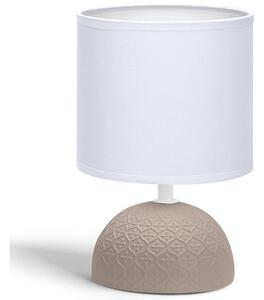 Aigostar B.V. Aigostar - Stolní lampa 1xE14/40W/230V hnědá/bílá AI0160