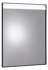 Triga Pietro Zrcadlo 60x80 cm černý rám, LED
