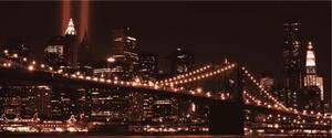 Vliesové fototapety Brooklyn Bridge VL233VEP, rozměr 250 cm x 104 cm, IMPOL TRADE