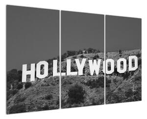 Nápis Hollywood - obraz (120x80cm)