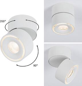 Paulmann Spircle LED reflektor bílá matná, Bílá / opál, Obývací pokoj / jídelna, Hliník, Moderní