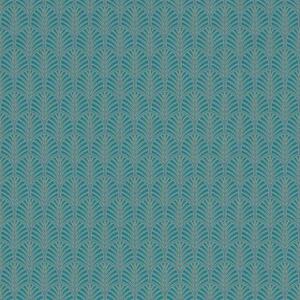 Vliesové tapety na zeď MyRiad MY3501, stromečkový vzor modrý, rozměr 10,05 m x 0,53 m, Grandeco
