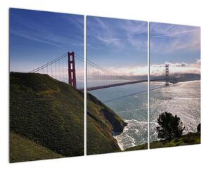 Golden Gate Bridge - moderní obrazy (120x80cm)