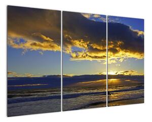 Západ slunce na moři - obraz na zeď (120x80cm)
