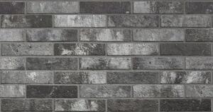 Ceramica Rondine London dlažba 6x25 charcoal brick 0,6 m2