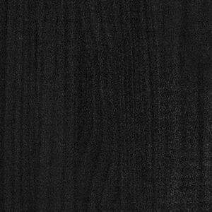 Knihovna Roully - 40x30x103,5 cm | černá