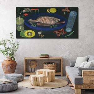 Obraz na plátně Obraz na plátně Kolem ryb Paul Klee