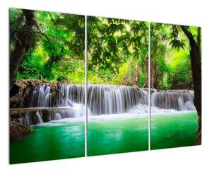 Vodopád - moderní obraz (120x80cm)