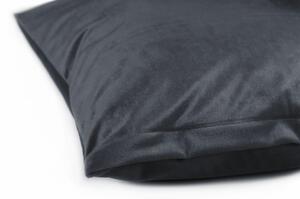 Biante Sametový povlak na polštář Velvet Premium SVP-004 Antracitově šedý 50 x 60 cm