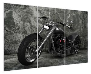 Obrázek motorky - moderní obraz (120x80cm)
