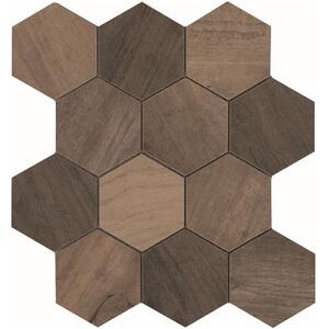 EBS Aspen hexagon 31,6x27,4 brown