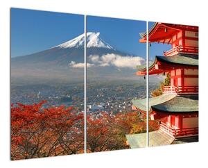 Hora Fuji - moderní obraz (120x80cm)