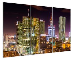 Obraz nočního města (120x80cm)