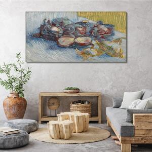 Obraz na plátně Obraz na plátně Zelí a cibule van Gogh