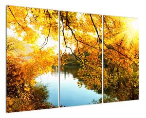Podzimní krajina - obraz (120x80cm)