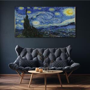 Obraz na plátně Obraz na plátně Hvězdná noc van gogh