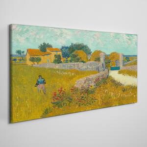 Obraz na plátně Obraz na plátně Provence House Van Gogh