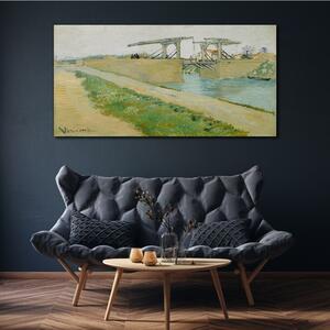 Obraz na plátně Obraz na plátně Bridge Road River