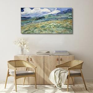 Obraz na plátně Obraz na plátně Krajina van Gogh Mountains
