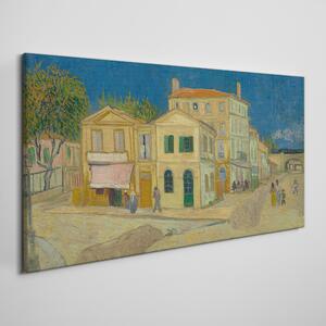 Obraz na plátně Obraz na plátně Žlutý dům van gogh