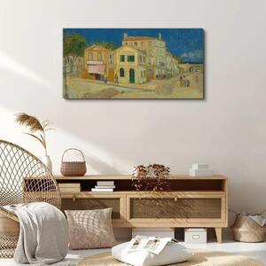 Obraz na plátně Obraz na plátně Žlutý dům van gogh