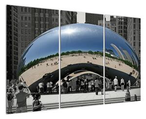 Centrum Chicago - moderní obraz (120x80cm)