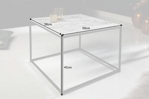 Noble Home Bílý konferenční stolek Elements