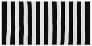 Koberec 80x150 cm černo-bílý TAVAS