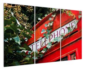 Telefonní budka - obraz (120x80cm)