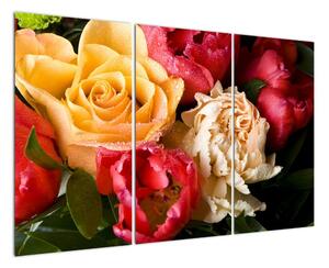 Obraz - kytice květin (120x80cm)