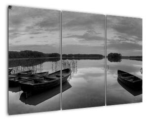 Panorama jezera - obraz (120x80cm)