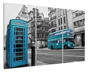 Abstraktní obraz - Londýn (120x80cm)