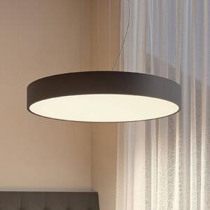 Arcchio Noabelle LED závěsné světlo, černé, 80 cm, stmívatelný, Černá, Kuchyň, kov, Moderní