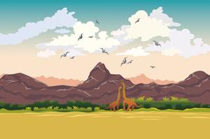 Tapeta země dinosaurů