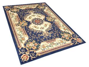 Tmavě modrý koberec 140 x 200 cm GAZIANTEP