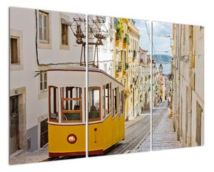 Historická tramvaj, obrazy (120x80cm)