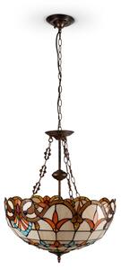 Brilagi - Tiffany vitrážový lustr na řetězu MIRABELLA 3xE27/60W/230V pr. 50 cm