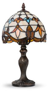 Brilagi - Tiffany vitrážová stolní lampa MIRABELLA 1xE27/60W/230V