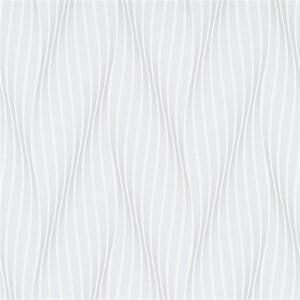 Vliesové tapety na zeď Trésor 10033-10, rozměr 10,05 m x 0,53 m, vlnovky bílo-šedé s leskem, Erismann